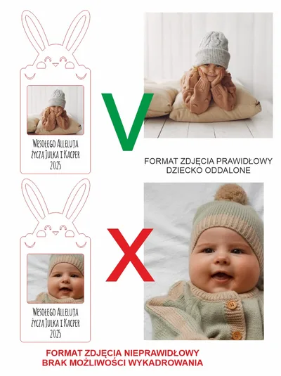 Magnes Królik z kwiatkiem