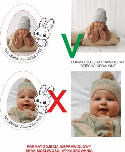 Prezent na Wielkanoc ze zdjęciem – magnes jajko