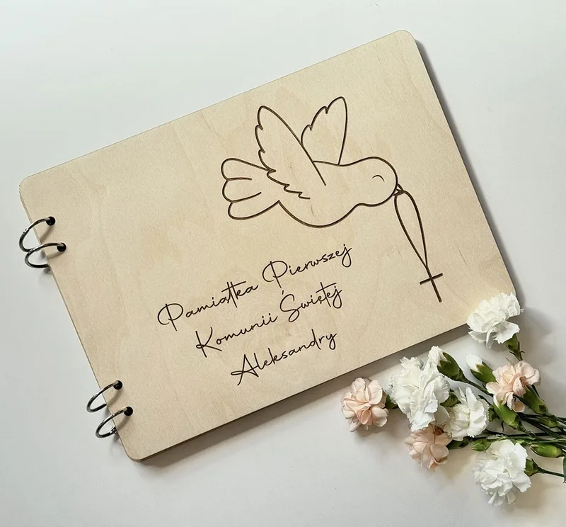 Album komunijny A4 – prezent na Komunię