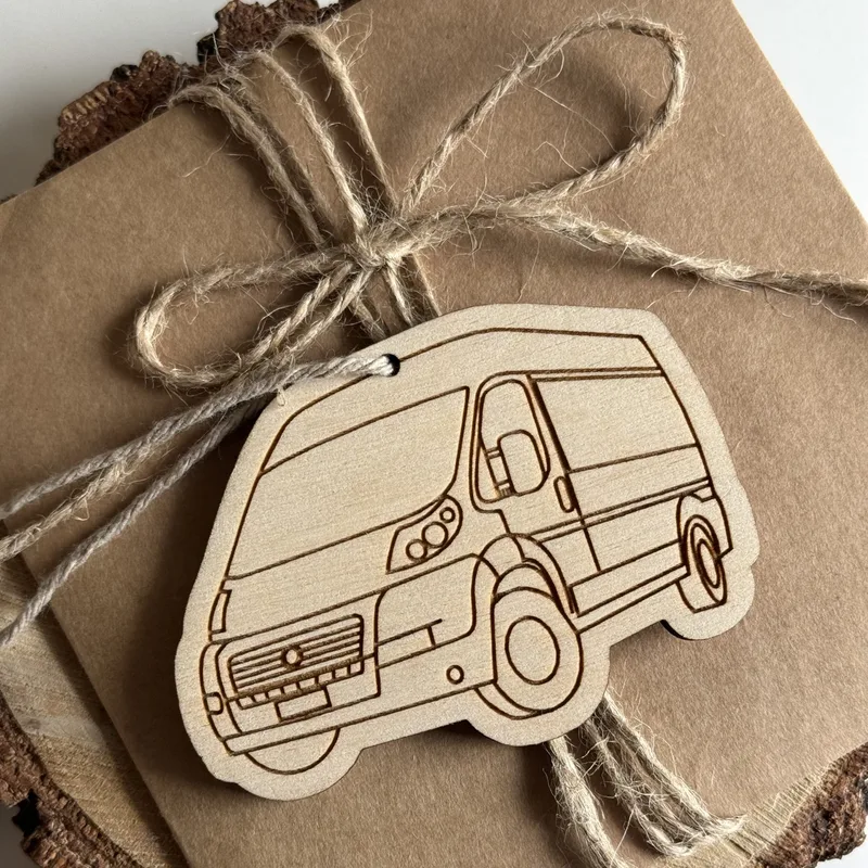Zawieszka Fiat Ducato dla Taty z dowolnym napisem – prezent dla kierowcy