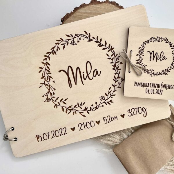 Zestaw Album i karteczka na pieniądze