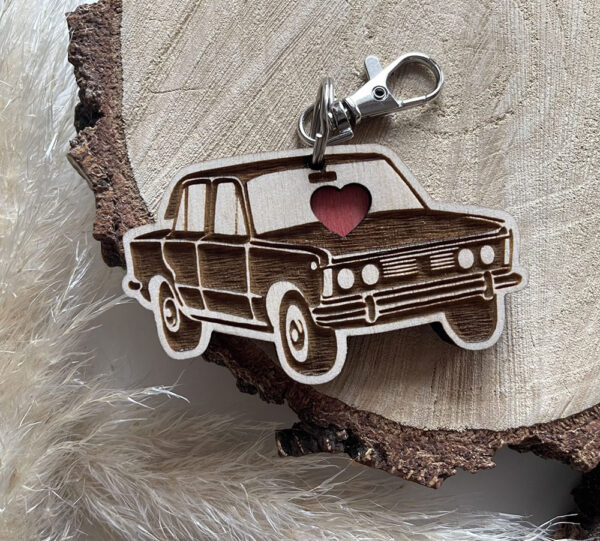 34-1.jpg Brelok Fiat z dowolnym napisem w tyle