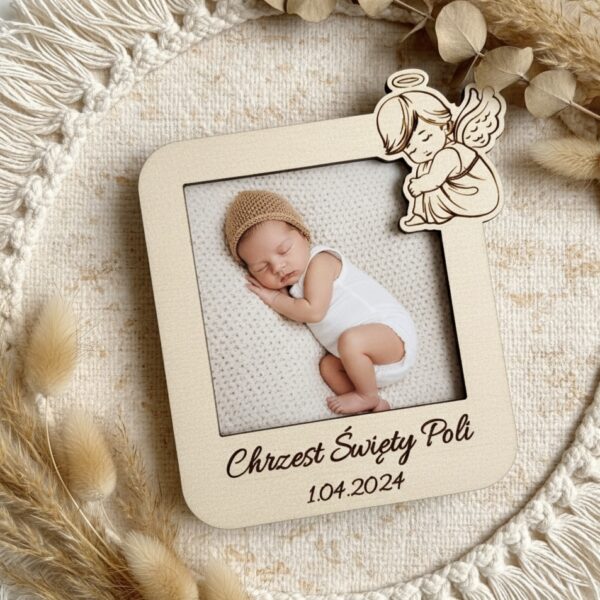 Magnes z aniołkiem.Spakowany gotowy do wręczenia